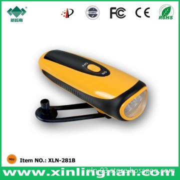 Crank Dynamo Flashlight